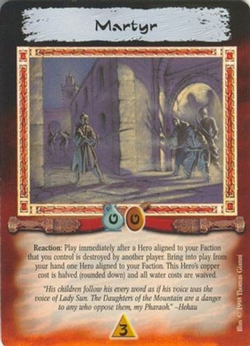 Martyr shadow the tyrant - of,