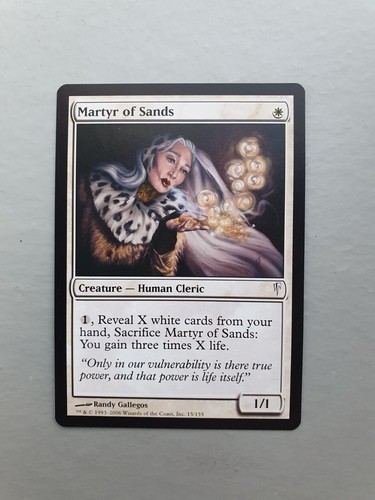Martyr sands mtg cold - of,
