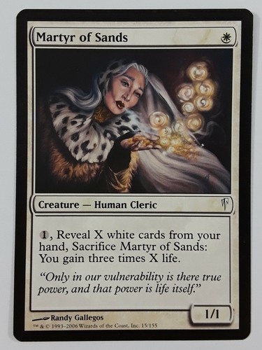 Mtg martire della - mtg,