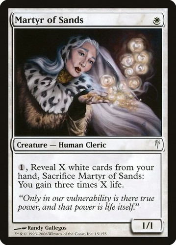 Mtg martyr sands 4 - -,