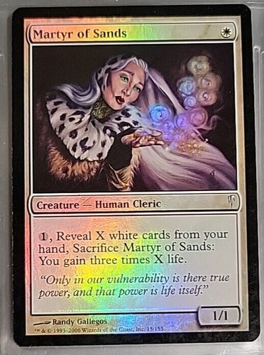 Martire delle sabbie foil - martire,