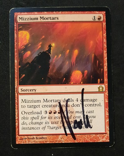 Mtg mizzium mortars artista - mtg,