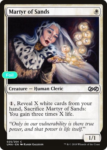 Martire delle sabbie foil - delle,