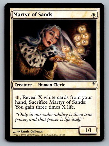 Martire delle sabbie coldsnap - sabbie,