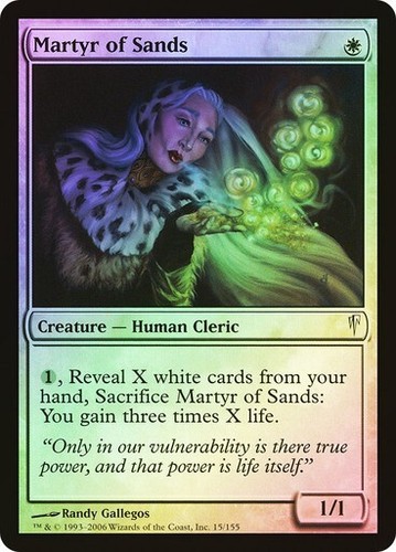Coldsnap mtg foil martire - mtg,