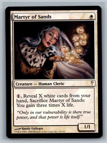 Magic mtg coldsnap - magic, martire