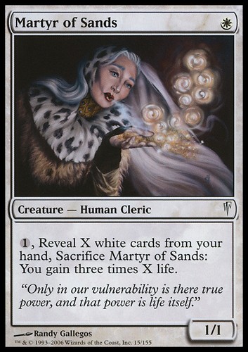 Mtg martyr sands - mtg,